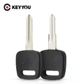 KEYYOU 1PCS Per Nissan Transponder Chiave Borsette Fob Chiave Dell'automobile Caso NSN14/NSN11 Uncut Lama Vuota
