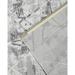 Gray 160 x 48 x 0.4 in Area Rug - 17 Stories Faora Area Rug w/ Non-Slip Backing Polyester | 160 H x 48 W x 0.4 D in | Wayfair