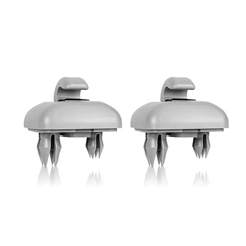 2 stücke auto sonnenblende halter haken verschluss clip halter halterung für audi a1 a3 a4 a5 q3 q5 (8e0 857 562) a7 b6 b7 b8 s4 s5 halter