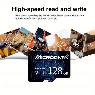 2024 Memory Card 64gb/128gb/256gb Mini Sd Card Class 10 Tf Flash Card Micro Tf Sd Card Phone Pc Earphone Speaker Hd Camera Memory Card