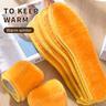 Warm Insoles For Men Plush Warm Memory Foam Winter Insoles For Outdoor Sports Heating Insoles
