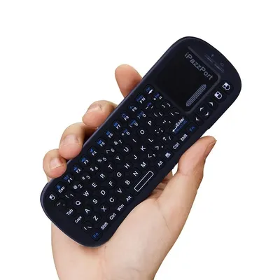 iPazzPort 2.4G Mini Wireless Keyboard with Touchpad Mouse Portable for/tablet/laptop/notebook/ Android TV Box/PC