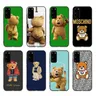M-Moschinos Bear Phone Case For Samsung S 9 10 20 21 22 23 30 23plus lite Ultra FE S10lite Fundas