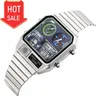 HUMPBUCK Chronograph Alarm Electronic Movement Timepiece with Sleek Design watch