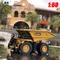 Huina 1812 1:60 Diecast Alloy Dump Truck Hobby Collection Model Full Metal Die Cast Car Toys for