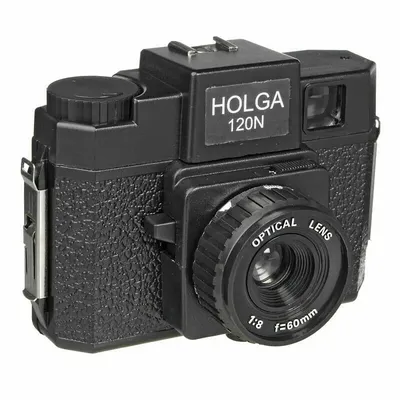 New Holga 120N Retro Point And Shoot Film Camera Lomo Manual Prime Film Camera Lomography Lomo For Kodak Fujifilm black