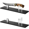 Knives Display Holder Knives Display With Support Frame Knives Collection Display Acrylic Knives