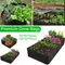 4/8 Garden Planting Bed Grids Garden Raised Planting Bed Reusable Fabric Garden Bag Square Large