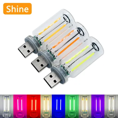 0.3W 5V Retro Edison Dimming Touch Module Light Bead Light Source USB Mobile Power Interface Light