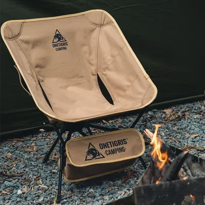 OneTigris Tigerblade Camping Chair Foldable Outdoor Beach Chair Triangle Framed Compact Portable Backpacking Hiking Travel Chair