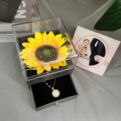 Perfect Sunflower Gift for Wife and Mom, Wedding Anniversary Gift, Mother's Day Gift, Ladies