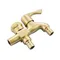 High Quality Brass Double Using Washing Machine Faucet Bathroom Corner Faucet Tap Garden Outdoor