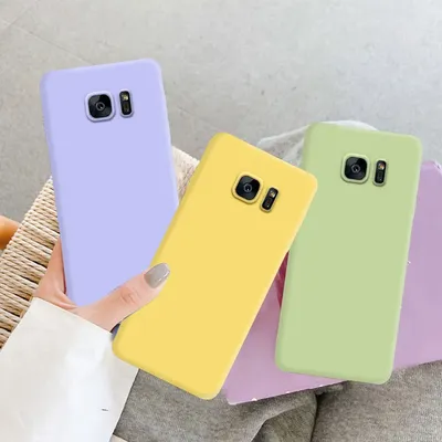 For Samsung S7 Edge Case Matte Silicone Back Cover For Samsung Galaxy S7 Phone Cases For Samsung S7 Edge Fundas Coque