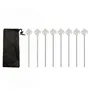 8 pcs Ground Nails - Tent Stakes - Garden Stakes Heavy Duty Stakes Camping Tent Pegs Glowing