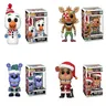 New Pop Five Nights at Freddy´s Fnaf Bear SANTA FREDDY Game Action Figure At Five Nights Security
