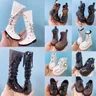45cm 1/3 and1/4 bjd Uncle's boots leather shoes short boots long boots Martin boots 1/4 shoes SD