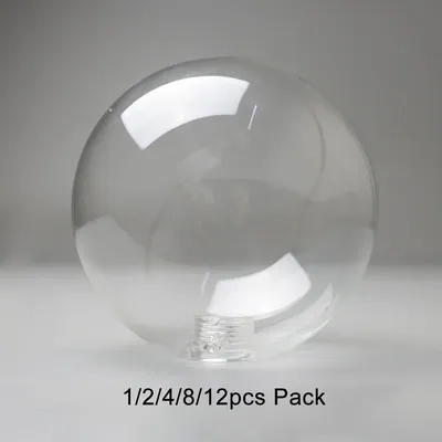 100mm 150mm Sphere G9 Round Ball Lamp Cover Clear Glass Globe Lampshade Replacement for Lighting Fixture Wall Sconces Chandelier