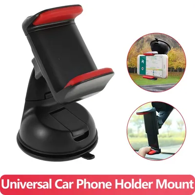 Universal Car Mount Phone Holder Windshield Suction Cup Phone Holder for iPhone Samsung Google Huawei OPPO VIVO All Smartphones