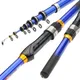 BAKAWA Telescopic Rock Fishing Rod Spinning Fly Carp Feeder Carbon Fiber Pesca 3M 2.7M 2.4M 2.1M 1.8M 1.5M Mini Travel Reel Seat