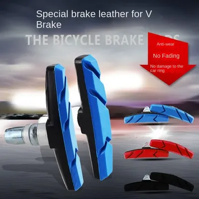 70mm Mountain Road Bike Brake Pads Set Cycling V Brake Holder Pads Shoes Blocks Rubber Pad Silent MTB Bicycle Brake Pads