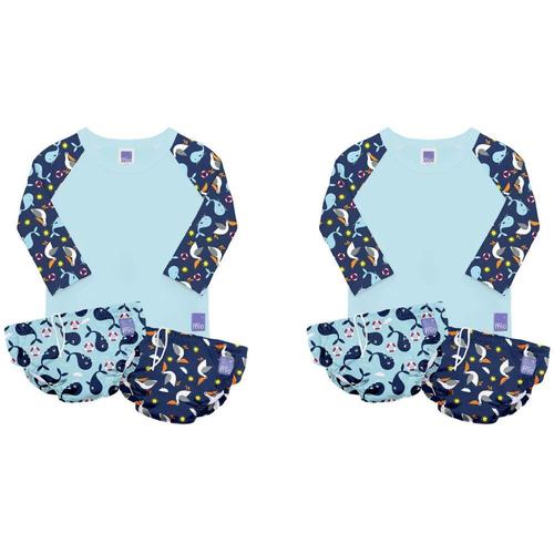 Bambino Mio, Schwimm Set, Nautisch, XL (2 Jahre+) x2 2x1 St Sonstige