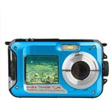 FNYOXU Digital Camera Camera Underwater Cameras for Snorkeling Full HD 2.7K 48MP Video Recorder Selfie Screens 10FT 16X Digital Zoom Digital Camera