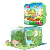 Jigsaw puzzle Toy Children Education Book Puzzle Educational Box Pop- Book Pop- Book And Toy Puzzle Educational Toy Puzzle Book Dinosaur Box 3d Puzzle Box And 3 Diy Pop- Education
