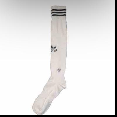Gucci Underwear & Socks | Gucci X Adidas Logo Knee Sock White & Black Men Sz S, M, L Authentic Made Italy | Color: Black/White | Size: Various