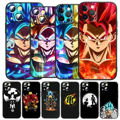 D-Dragon Ball Z Animation For Apple iPhone 15 14 13 12 Pro Max Mini 11 Pro XS Max X XR 6 7 8 Plus SE