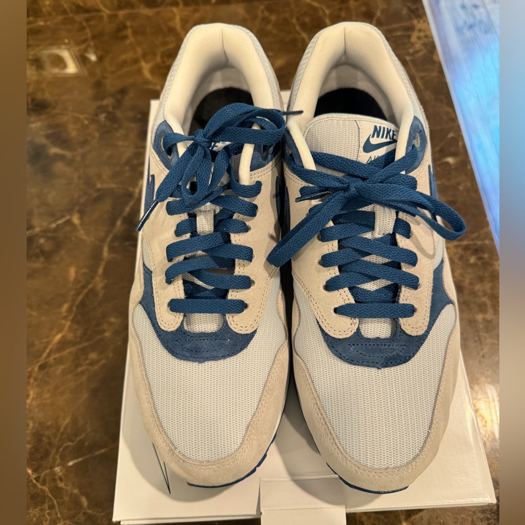 Nike Shoes | Custom Made Nike Shoes Women’s Size 12.5 Men’s Size 11 | Color: Blue/Gray | Size: 10.5