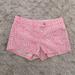 J. Crew Shorts | J. Crew Women’s Neon Pink Shorts Size 2 | Color: Pink/White | Size: 2
