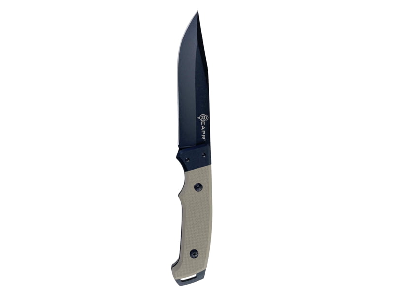 Reapr Brigade Fixed Blade Knife 5in 3Cr13 Stainless Steel Brown CTLR-018-TAN-RPR