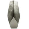 16 Inch Tall Decorative Handmade Aluminum Modern Diamond Flower Vase