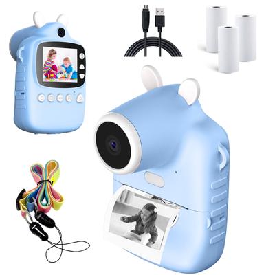 2.4-Inch Children Instant Camera Mp3 Printing Camera with Print Paper