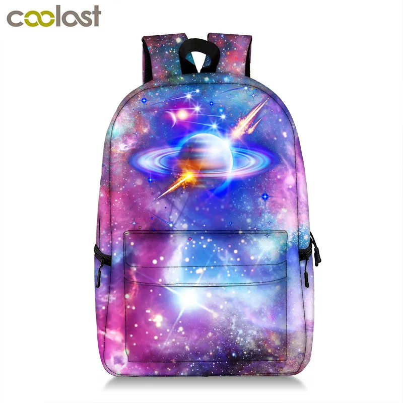 Univers étoile sac à dos adolescent garçons filles galaxie planète sacs d'école hommes sac à dos ordinateur portable sacs à dos enfants école sac à dos sac