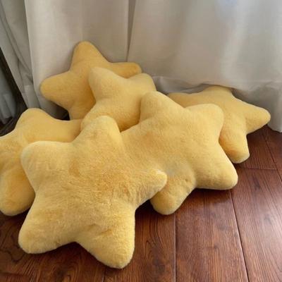 1pc Little Star Simple Throw Pillow Plush Toy Gift...
