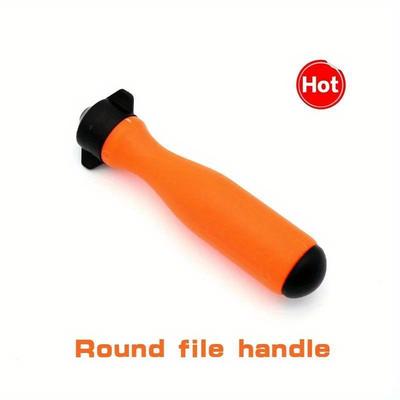 1pc Nylon Handle Saw Chain File Handle Reusable And Quickly Installed Handle