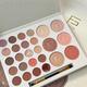 26 Colors Eyeshadow Palette Glitters Highlight Contour Blusher Eyeshadow Comprehensive Makeup Palette