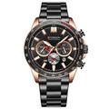 CURREN Hommes Montres à quartz Mode Affaires Montre Bracelet Lumineux Calendrier IMPERMÉABLE Décoration Acier Suivre