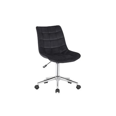 CLP Bürostuhl Medford Samt schwarz Image