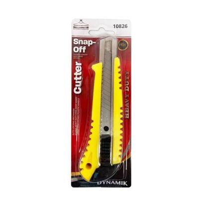 Dowin 108261 - Heavy Duty Yellow Snap Off Knife (HEAVY DUTY SNAP OFF KNIFE (A10826))