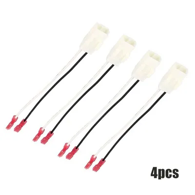 4Pcs Car Speaker Adapter Wiring Harness Connector For Chrysler Vehicle Connection Plug Cable