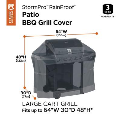 Classic Accessories StormPro RainProof BBQ Grill Cover