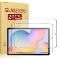 2 pezzi HD protezione schermo antigraffio in vetro temperato per Samsung Galaxy Tab S6 Lite 10.4 2024 2020 2022 pellicola proteggi schermo