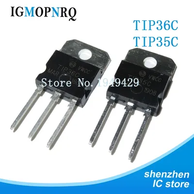 5 paar/10pcs tip36c tip35c tip36 tip35 25a 100v TO-3P leistungs verstärker röhre ic Image