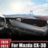 Per Mazda CX-30 CX30 CX 30 DM 2019 2020 2021 2022 2023 copertura del cruscotto dell'auto evitare