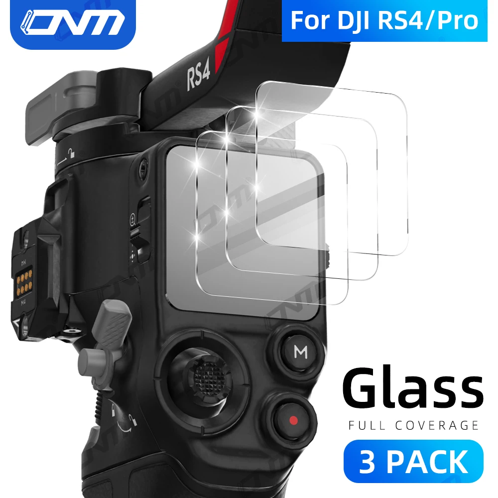 Gehärtete Glasfolie für DJI RS4 / RS4 Pro Displayschutzfolie, kratzfest, 9H Härte, klare HD-Schutzglasfolie, Zubehör Image