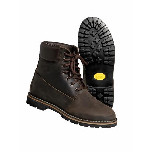 Mey & Edlich Herren Boots Braun einfarbig