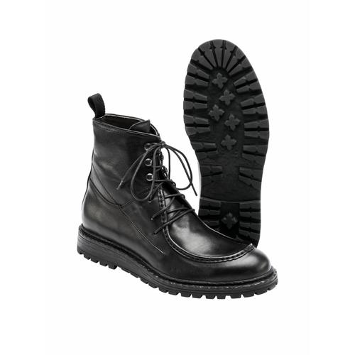 Mey & Edlich Herren Boot Schuhe Schwarz einfarbig