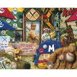 Baseball Player s Equipment -Jigsaw Puzzles 1000 Pieces for Adults - Challenging Puzzles Premium 1000 Piece Beautiful and Fun Puzzles - Perfect for The Whole Family to Enjoy Together